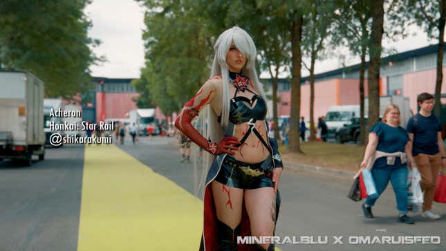 A cosplayer at Japan Expo Paris 2024