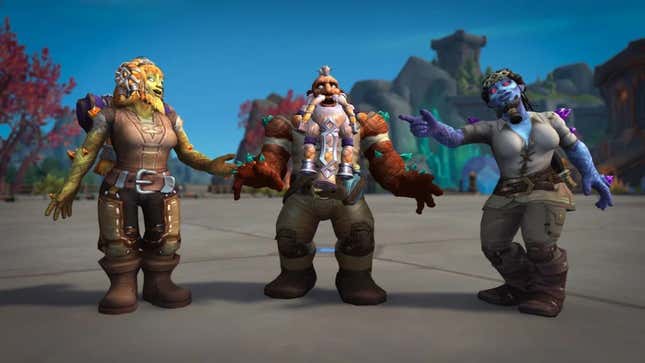 Three Earthen dwarves.