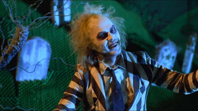 Beetlejuice smiles.