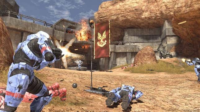 A screenshot of Halo 3. 