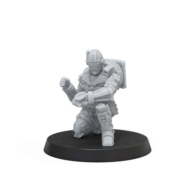 The Combat Engineer miniature.