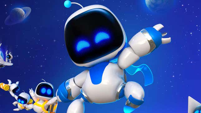 An image shows Astro Bot. 