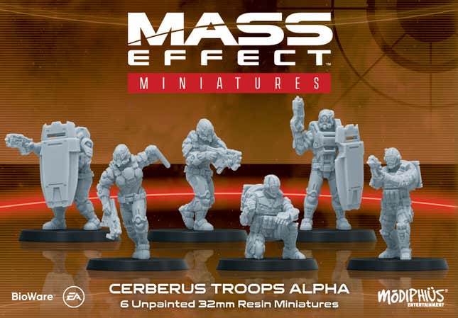 The Cerberus Troops Alpha set.