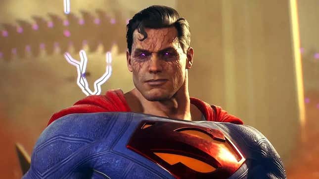 Superman looks sick after realizing he's still subscribed to Prime.