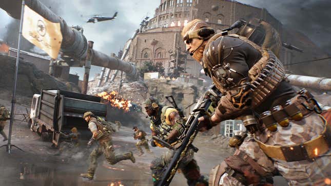 An image shows soldiers as seen in CrossfireX.